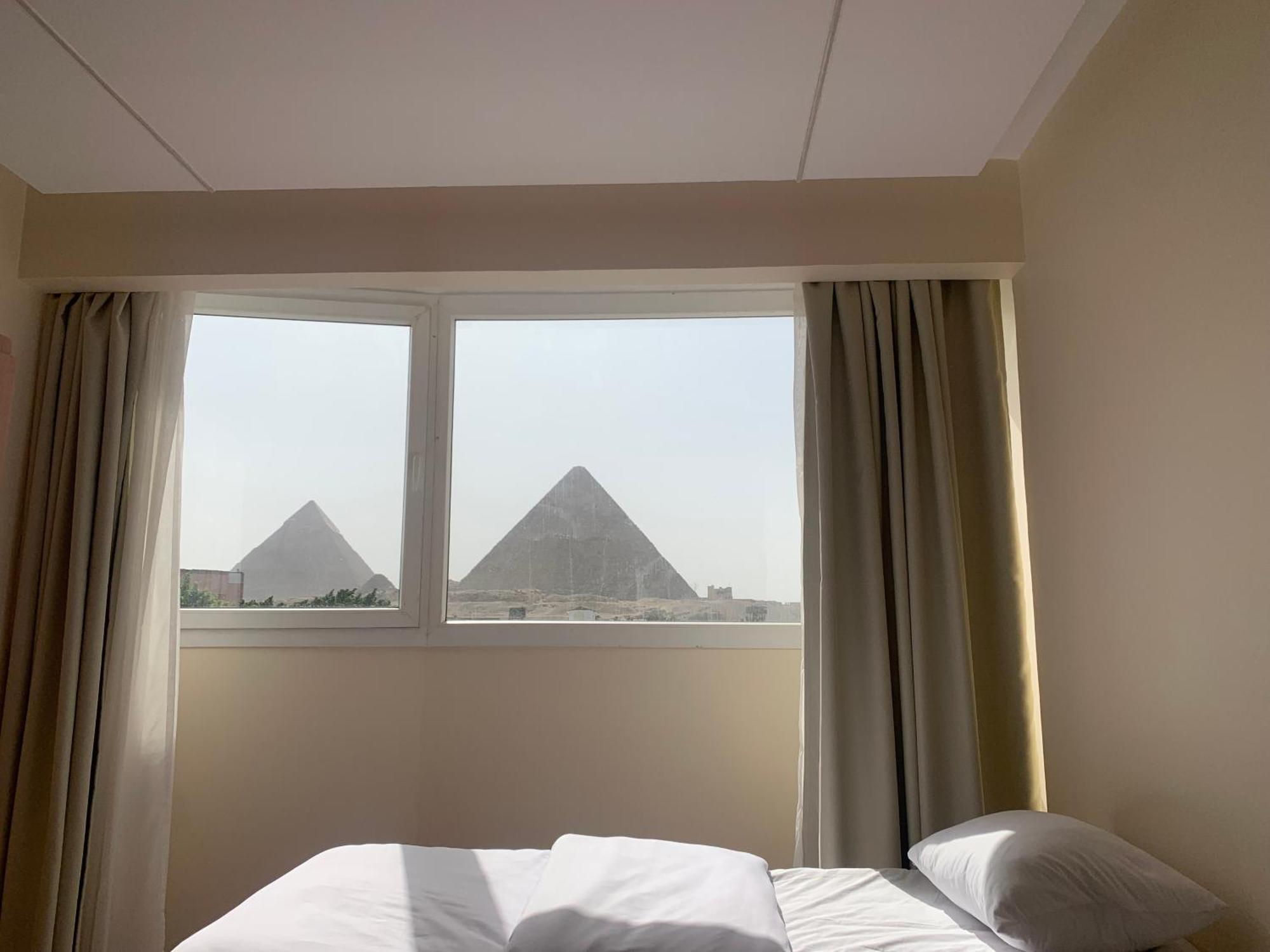 מלון Nazlet el-Sîsi Memphis Pyramids View מראה חיצוני תמונה