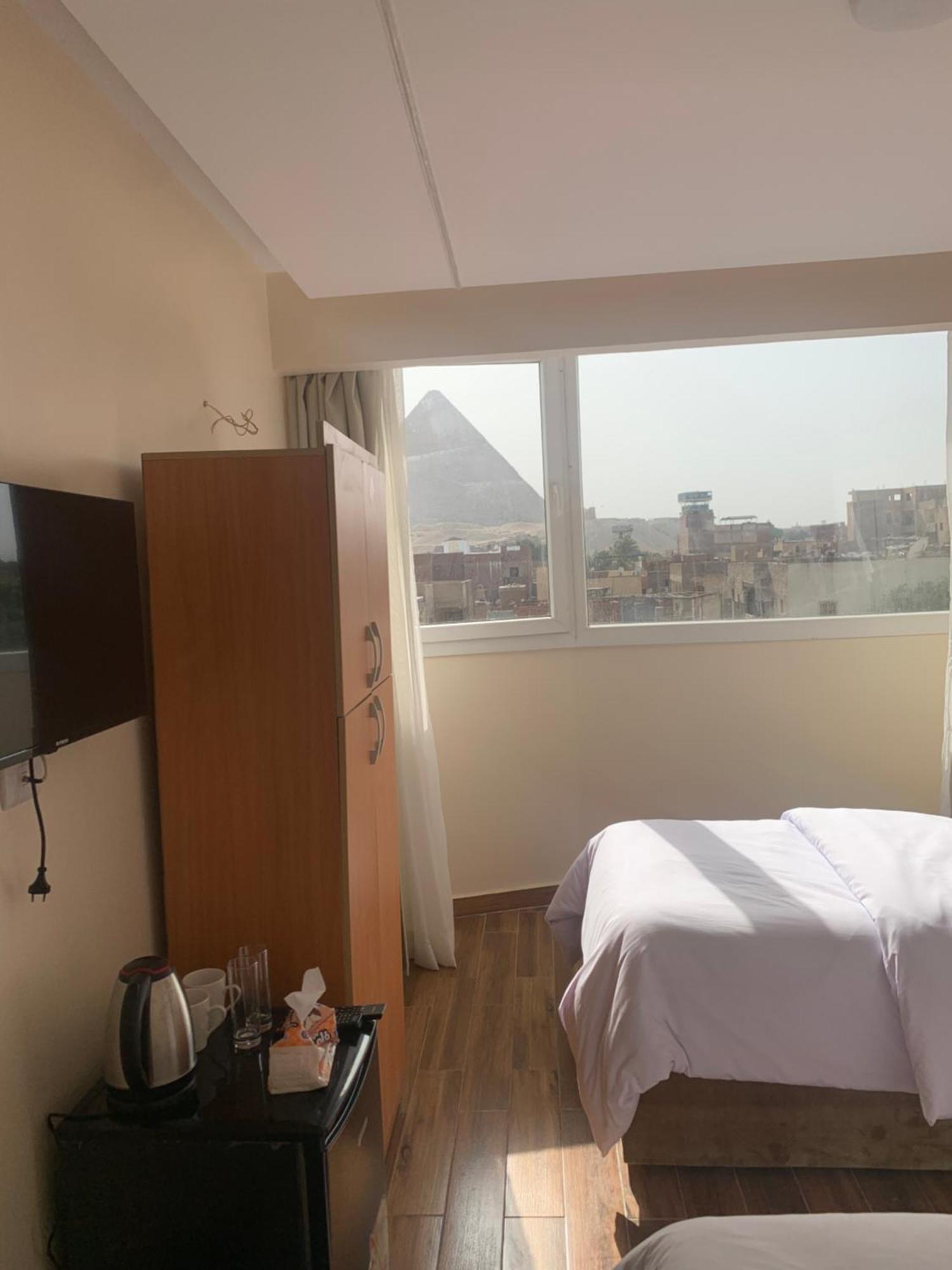 מלון Nazlet el-Sîsi Memphis Pyramids View מראה חיצוני תמונה