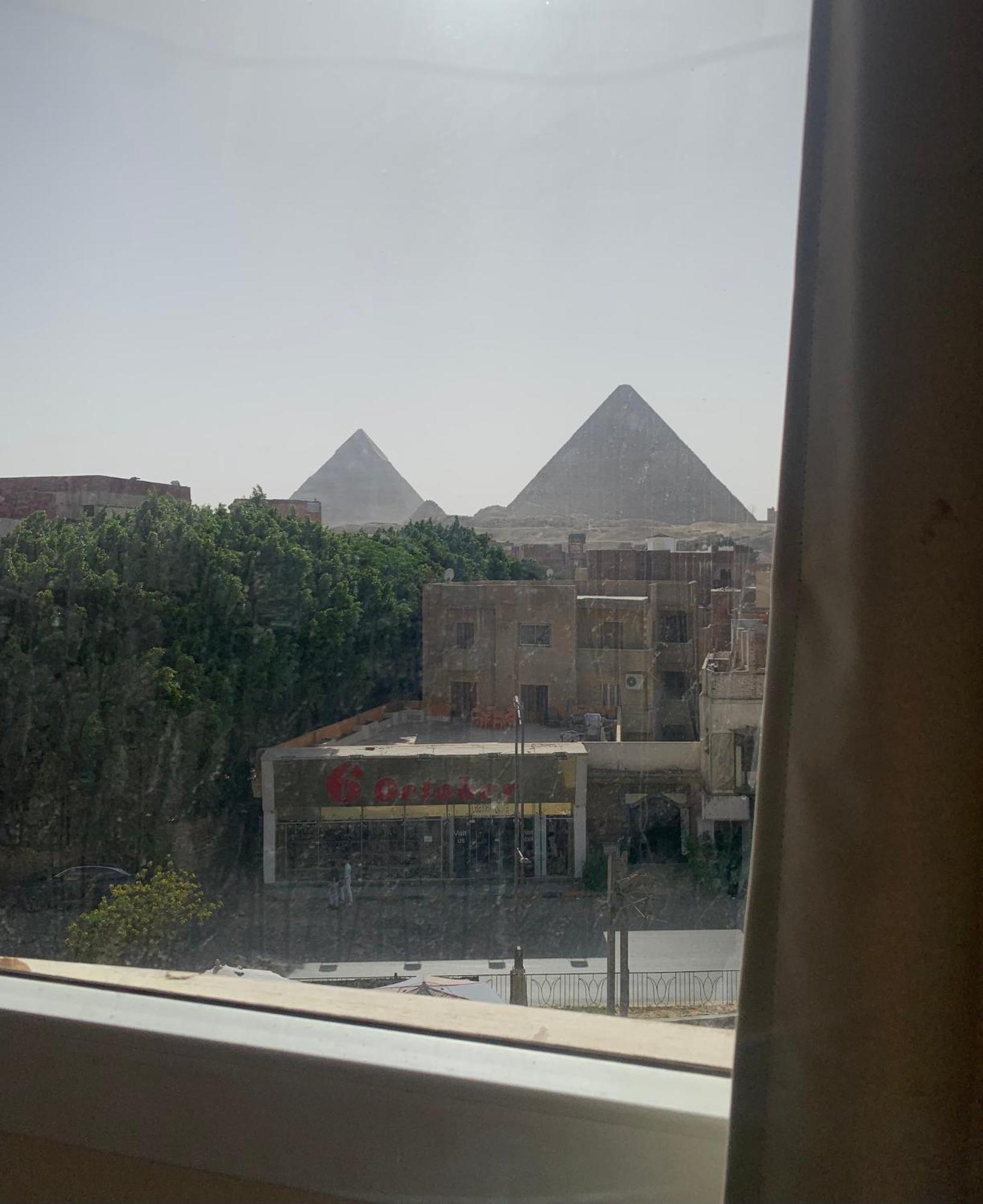מלון Nazlet el-Sîsi Memphis Pyramids View מראה חיצוני תמונה